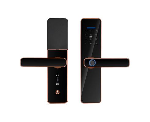 S811 Wifi Lock Tuya Zigbee TTlock Biometric Fingerprint Smart Digital Door lock