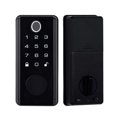S919-8 TTLock Tuya BLE App Digital Biometric Fingerprint Code Card Key Smart Door Lock for Home