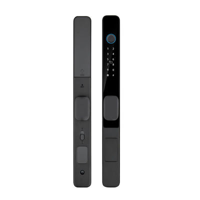 Qleung S608 Waterproof TTlock Tuya Smart Key Digital Locks Fingerprint Aluminum Electric Sliding Glass Door Home