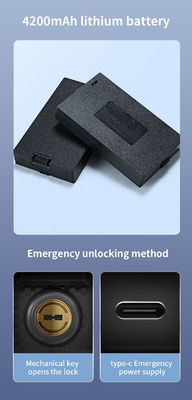 S666max 3D Face ID Recognition Door Lock With Video Calling Card Key Code Multi-unlock Ways