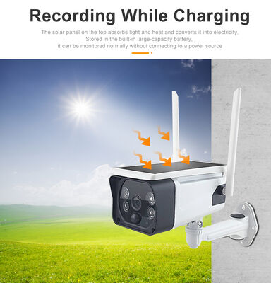 Wholesale Smart Camera C02 High Waterproof IP67 Tuya Wifi System Two-way Audio Night Vision Solar Camera