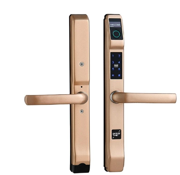 IP65 Waterproof Smart Fingerprint Door Lock with Tuya APP WiFi Control