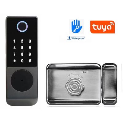 Tuya TTlock वाटरप्रूफ डोर लॉक IP65 उन्नत बुद्धिमान डोर लॉक