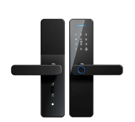 Qleung S811 हाई क्वालिटी स्मार्ट डिजिटल फिंगरप्रिंट डोर लॉक Tuya Wifi TTlock रिमोट कंट्रोल स्मार्ट होम डोर लॉक
