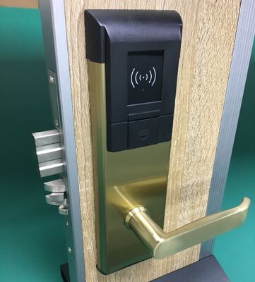 फ्री सॉफ्टवेयर होटल डोर लॉक एम1 आरएफआईडी लॉक इंटेलिजेंट होटल कार्ड लॉक